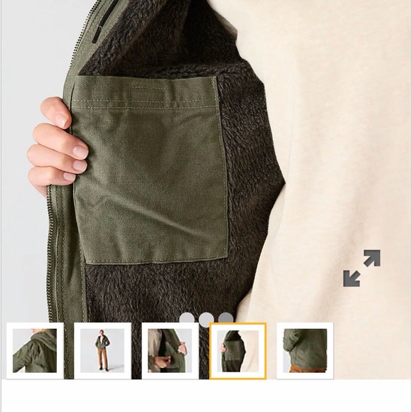 Carhartt Women's Loose Fit Washed Duck Jacket - Sherpa Lined - Picture 5 of 8